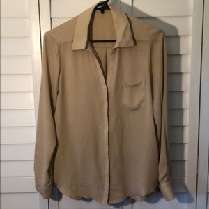 Tan blouse